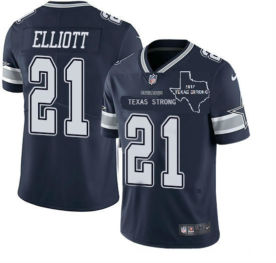 Nike Cowboyst Navy Blue Team Color Men's Stitched NFL Vapor Untouchable Limited Jersey