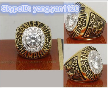 1985 NHL Championship Rings Edmonton Oilers Stanley Cup Ring