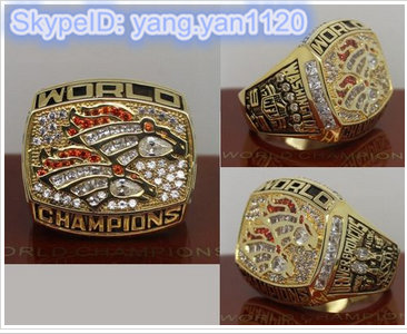 1998 NFL Super Bowl XXXIII Denver Broncos Championship Ring