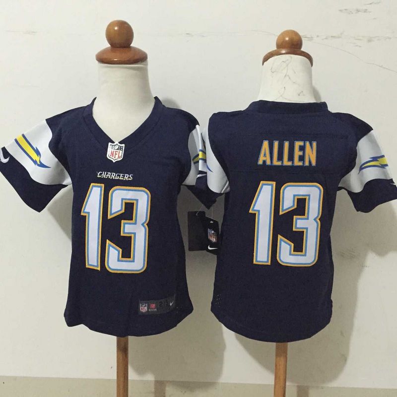 2-6 Kids Keenan Allen San Diego Chargers #13 Blue Jersey