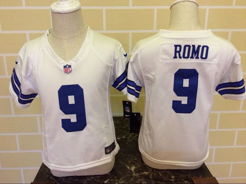 2-6 Kids Tony Romo Dallas Cowboys #9 White Nike Jersey 2-6 Kids Tony Romo Dallas Cowboys #9 White Nike Jersey