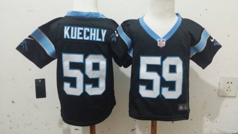 2-6 Years Old Kids Luke Kuechly Carolina Panthers #59 Stitched Nike Jersey