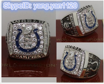 2006 NFL Super Bowl XLI Indianapolis Colts Championship Ring