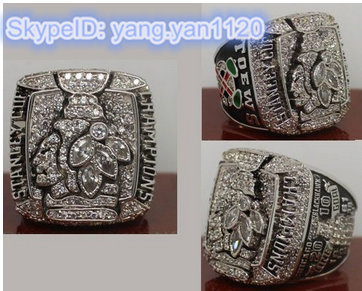 2010 NHL Championship Rings Chicago Blackhawks Stanley Cup Ring