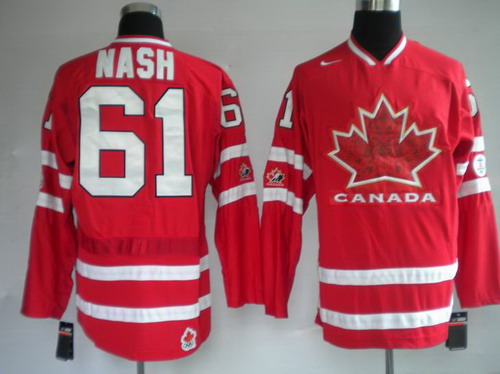 Jerseys 61 NASH Red Olympic Jerseys 61 NASH Red Olympic