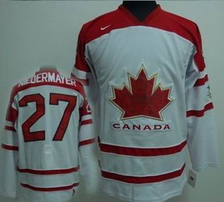 Ice  2010 OLYMPIC Team Canada 27 NIEDERMAYER white jersey