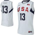 2008 USA Basketball #13 Chris Paul Swingman White Jersey 2008 USA Basketball #13 Chris Paul Swingman White Jersey