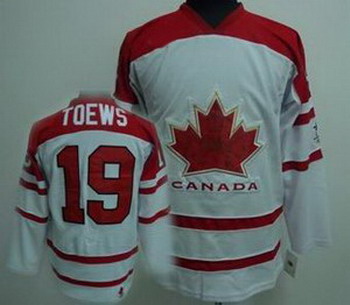 Ice 2010 OLYMPIC Team Canada 19 TOEWS white jersey Ice 2010 OLYMPIC Team Canada 19 TOEWS white jersey
