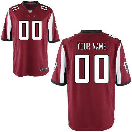 Men's Nike Atlanta Falcons Customized Game Team Color Jerseys (S-4XL)