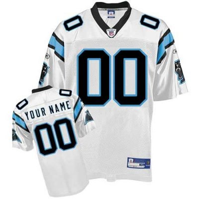 Customized Carolina Panthers Jersey Eqt White Football Jersey