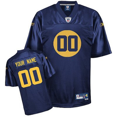 Customized Green Bay Packers Jersey Eqt Blue Football Jersey Customized Green Bay Packers Jersey Eqt Blue Football Jersey