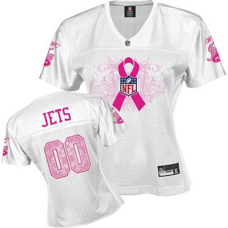 New York Jets Womem 2010 Breast Cancer Awareness Fashion Jersey