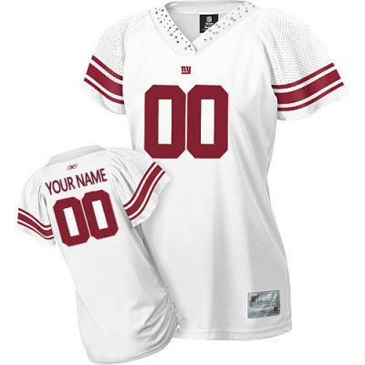 Customized New York Giants Jersey Women Field Flirt Fashion Football Jersey