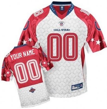 Customized Indianapolis Colts Jersey 2010 Pro Bowl Afc Football Jersey Customized Indianapolis Colts Jersey 2010 Pro Bowl Afc Football Jersey