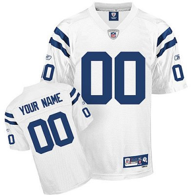 Customized Indianapolis Colts Jersey Eqt White Football Jersey