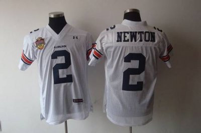 Tigers #2 Newton White Embroidered NCAA Jersey