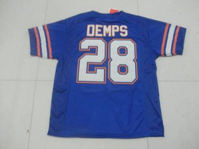 Gators #28 Jeff Demps Blue Embroidered NCAA Jersey Gators #28 Jeff Demps Blue Embroidered NCAA Jersey