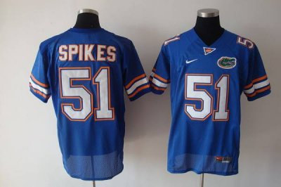 Gators #51 Brandon Spikes Blue Embroidered NCAA Jersey Gators #51 Brandon Spikes Blue Embroidered NCAA Jersey