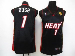 miami heat 1 chris bosh Swingman black 2011 Finals