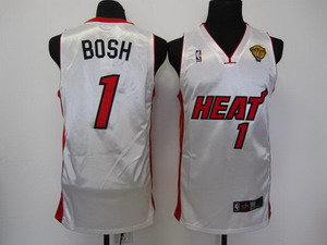 miami heat 1 chris bosh Swingman white 2011 Finals