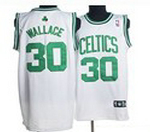 NBA Boston Celtics #30 WALLACE Authentic Home Jersey NBA Boston Celtics #30 WALLACE Authentic Home Jersey
