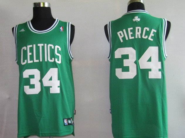 NBA Jersey Boston Celtlcs 34# Pierce Green（Swingman