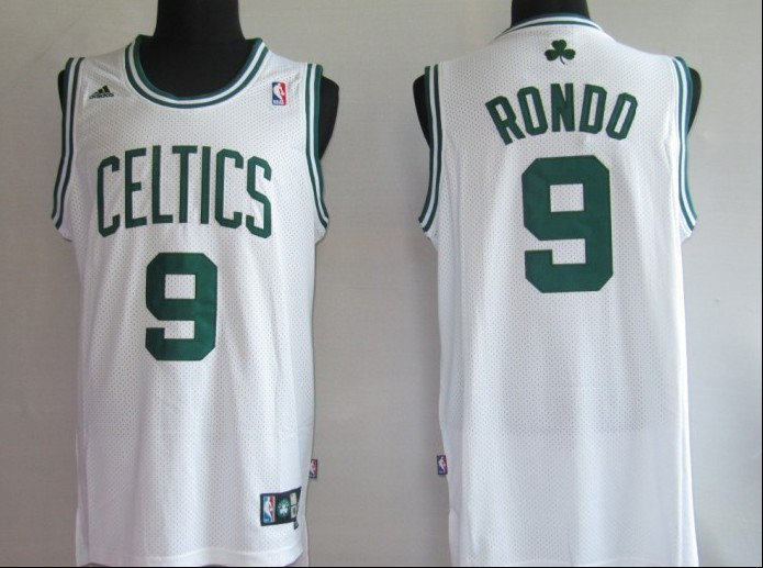 NBA Jersey Boston Celtlcs 9# Rondo White NBA Jersey Boston Celtlcs 9# Rondo White