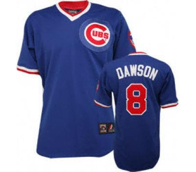 jerseys Chicago Cubs 8 Dawson blue MN
