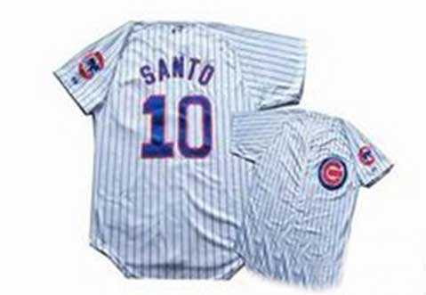 MLB Majestic Chicago Cubs 10 Ronald Santo White Baseball Jersey MLB Majestic Chicago Cubs 10 Ronald Santo White Baseball Jersey