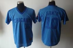 Chicago Cubs #10 SANTO Blue Jerseys