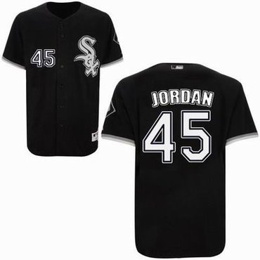 jerseys Chicago White Sox 45 Jordan b black