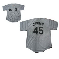 jerseys Chicago White Sox 45 Jordan white