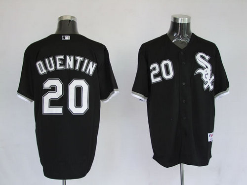 MLB Jerseys Chicago White Sox 20 Carlos Quentin Black