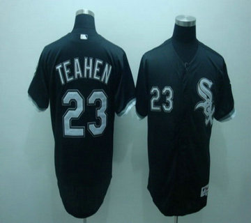 Chicago White Sox 23 Teahen Black Jerseys Chicago White Sox 23 Teahen Black Jerseys