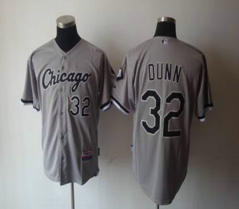 Chicago White Sox 32 Adam Dunn jerseys GRAY Chicago White Sox 32 Adam Dunn jerseys GRAY