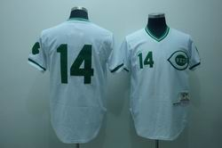 Cincinnati Reds 14 Pete Rose white Jersey Throwback Cincinnati Reds 14 Pete Rose white Jersey Throwback