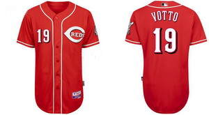 Cincinnati Reds 19 Joey Votto Baseball Authentic Red Jerseys Cincinnati Reds 19 Joey Votto Baseball Authentic Red Jerseys