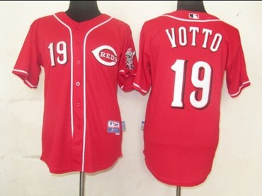 Cincinnati Reds 19 votto Red Cincinnati Reds 19 votto Red