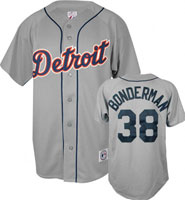 Detroit Tigers 38 Bonderman grey Jerseys Detroit Tigers 38 Bonderman grey Jerseys