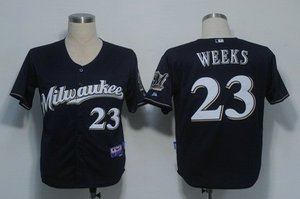 Milwaukee Brewers 23 Weeks Dark Blue Cool Base M Milwaukee Brewers 23 Weeks Dark Blue Cool Base M