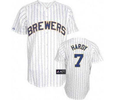 Milwaukee Brewers 7 Ryan Braun Home Alternate Jer white
