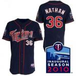 mlb minnesota twins #36 nathan blue mlb minnesota twins #36 nathan blue