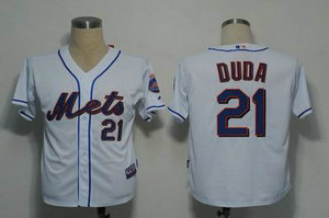 New York Mets 21 Duda White Cool Base New York Mets 21 Duda White Cool Base