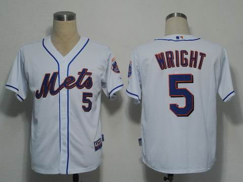 new york mets 5 wright white(cool base) new york mets 5 wright white(cool base)