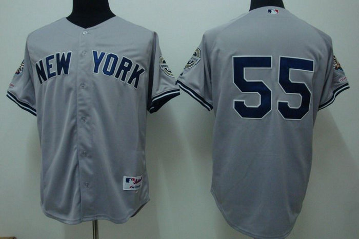MLB Jersey New York Yankees #55 Matsui GREY Jersey MLB Jersey New York Yankees #55 Matsui GREY Jersey