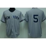 mlb new york yankees #5 dimaggio grey 2009 logo mlb new york yankees #5 dimaggio grey 2009 logo