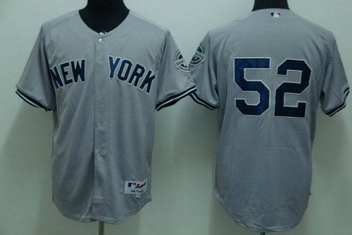 mlb new york yankees #52 sabathia grey(2009 logo) mlb new york yankees #52 sabathia grey(2009 logo)