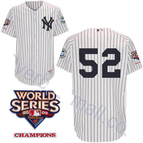 New York Yankees 52 C C Sabathia White Youth Jerseys