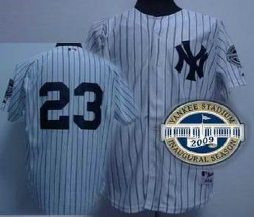 youth New York Yankees Mattingly 23 white jersey