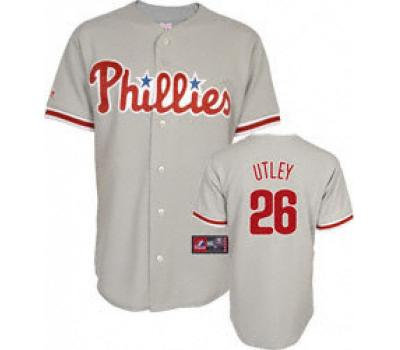 jerseys Philadelphia Phillies 26 Utle grey jerseys Philadelphia Phillies 26 Utle grey